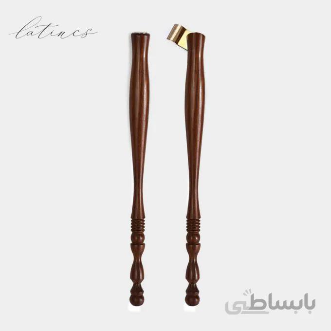 دسته قلم چوبی طرح اُدیسه رنگ چوبی
