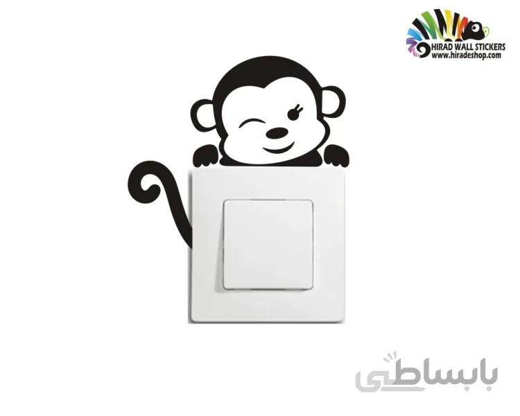 استیکر کلید و پریز میمون کد h2256