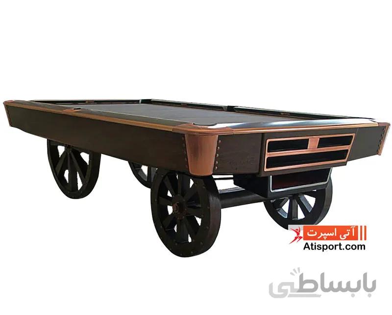 میز بیلیارد کالسکه ای 9 فوت Leo