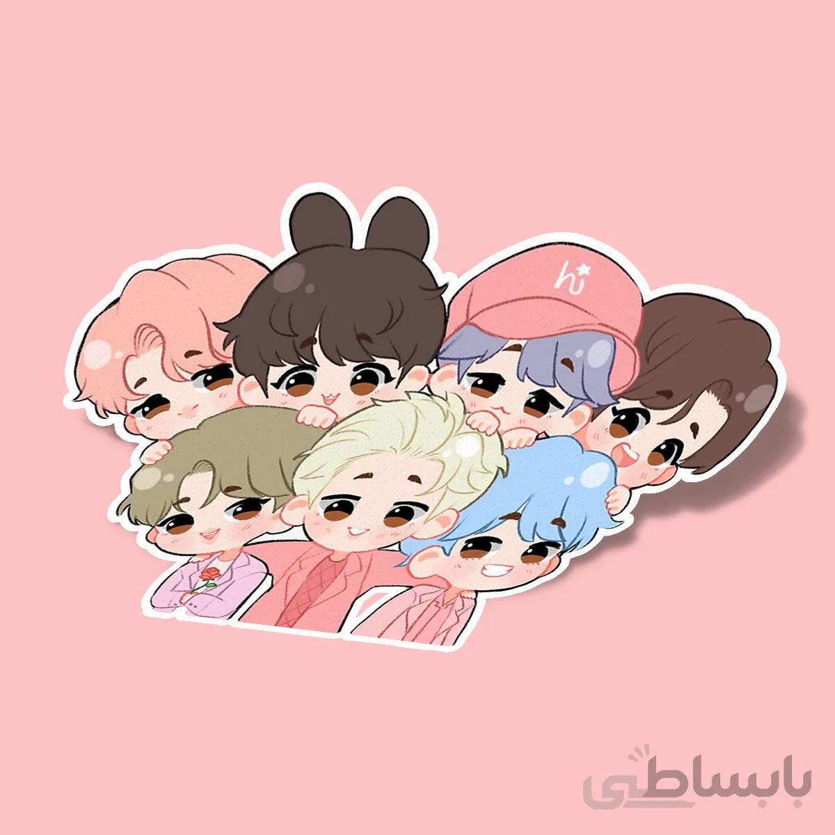 استیکر BTS - Boy with Luv