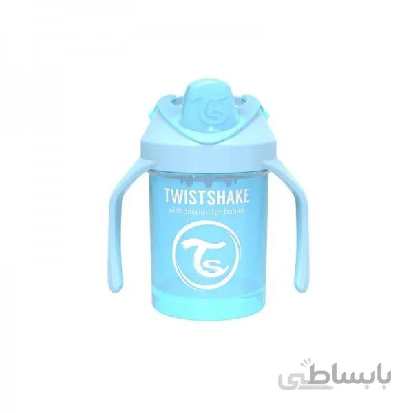 لیوان آبمیوه خوری 230 میلی لیتر پاستل تویست شیک Twistshake