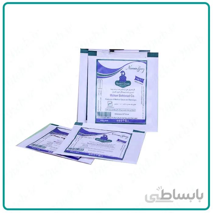 گاز استریل 10*10 نرمین گاز ا /