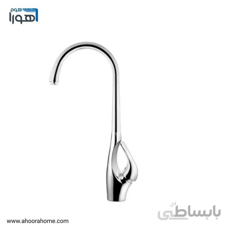 شیر ظرفشويی آبران مدل دلفین کروم