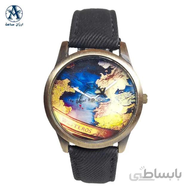 ساعت مچی مردانه flight مشکی کد ۱۴۰۲۴