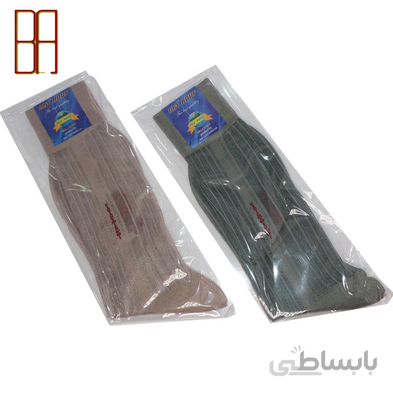 جوراب مردانه شیشه ای