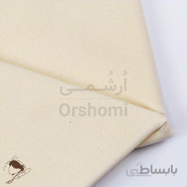 پارچه 24 کانت کتان نیدل پانچ و گلدوزی ابعاد 100x100cm