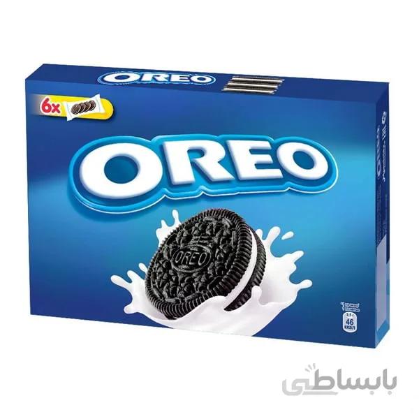 بیسکوئیت اورئو کرم دار جعبه ای بسته 6 تایی – Oreo Biscuit