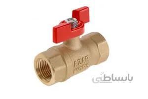 شیر گازی آذران خروسکی 1/2 اینچ سبک تعداد در کارتن 80 عدد
