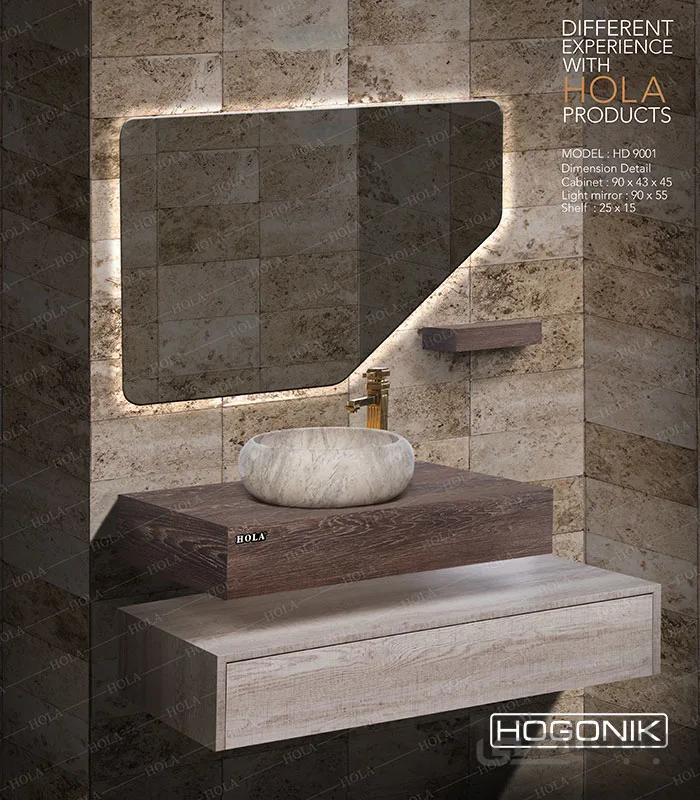روشویی کابینتی هُلا HD9001