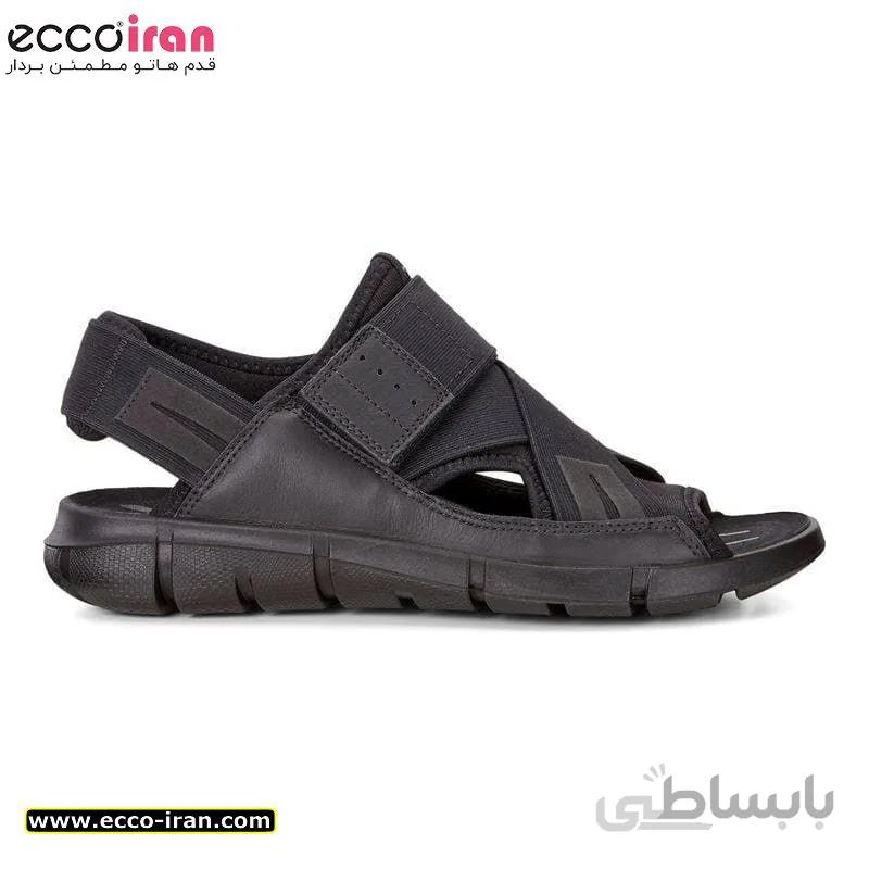 کفش مردانه اکو اصل مدل ECCO INTRINSIC SANDAL BLACK/BLACK