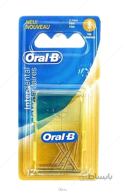 یدک بین دندانی استوانه ای اورال بی 6 عددی Oral-B