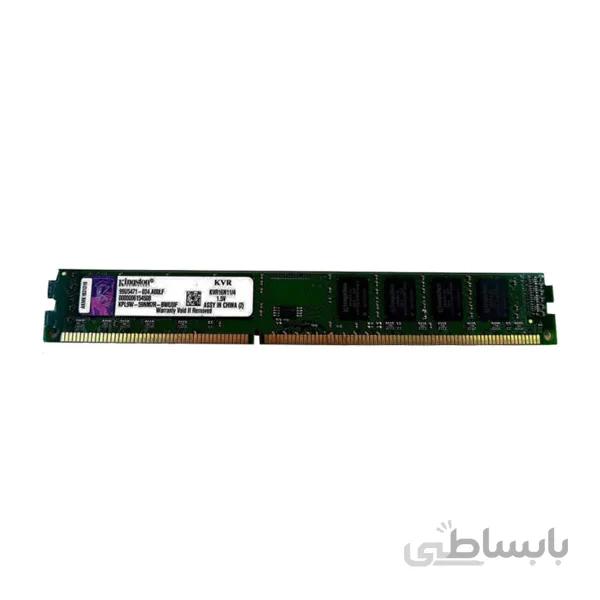 حافظه رم دسکتاپ کینگستون مدل KVR16N11/4 PC3-12800 CL11 4GB DDR3 1600Mhz