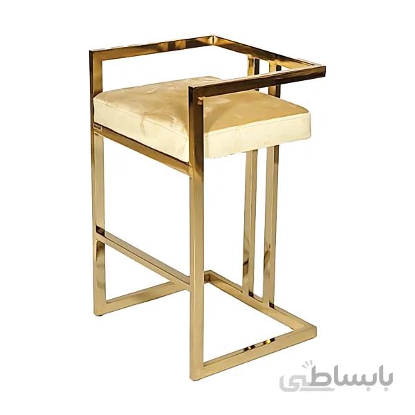 صندلی اپن استیل طلایی مدل CH1110