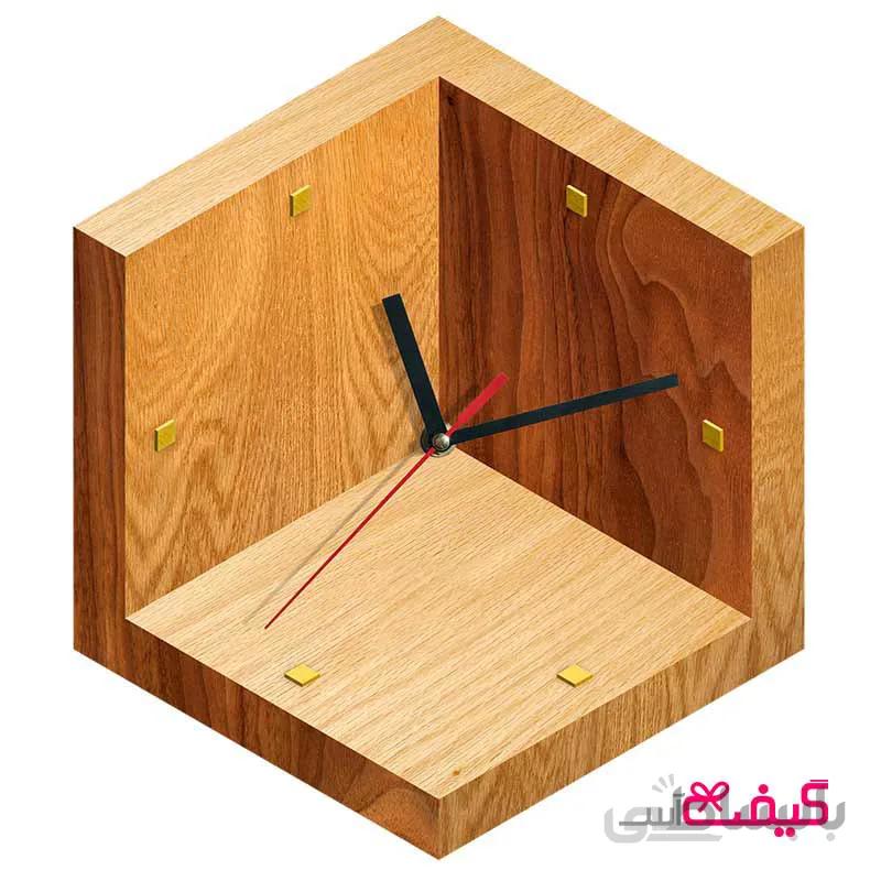 ساعت دیواری سه بعدی cube3
