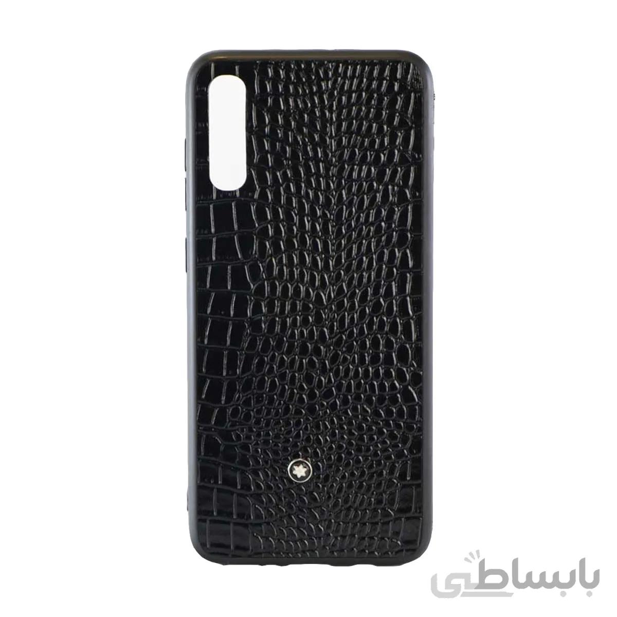 قاب چرمی mont blanc مناسب samsung A70