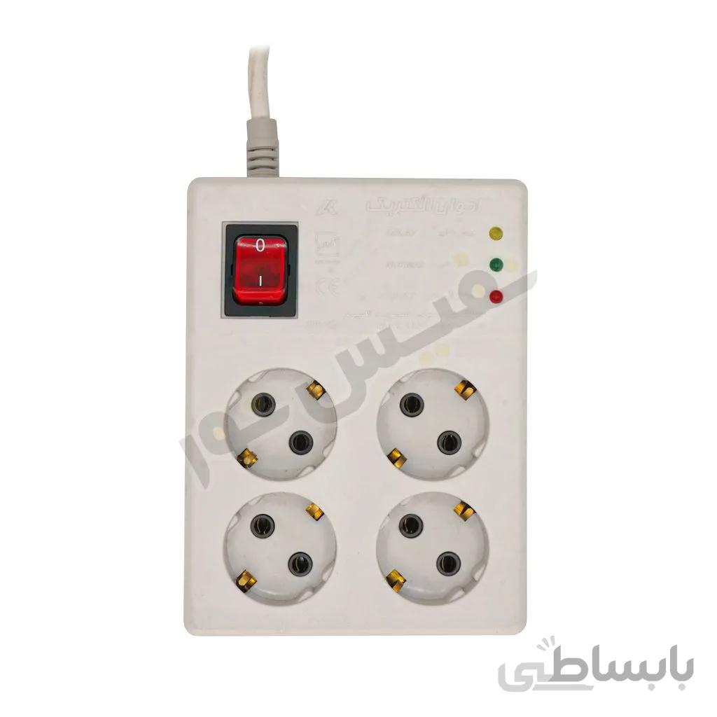 محافظ چهارخانه مربع ارت دار صوتی تصویری اخوان الکتریک