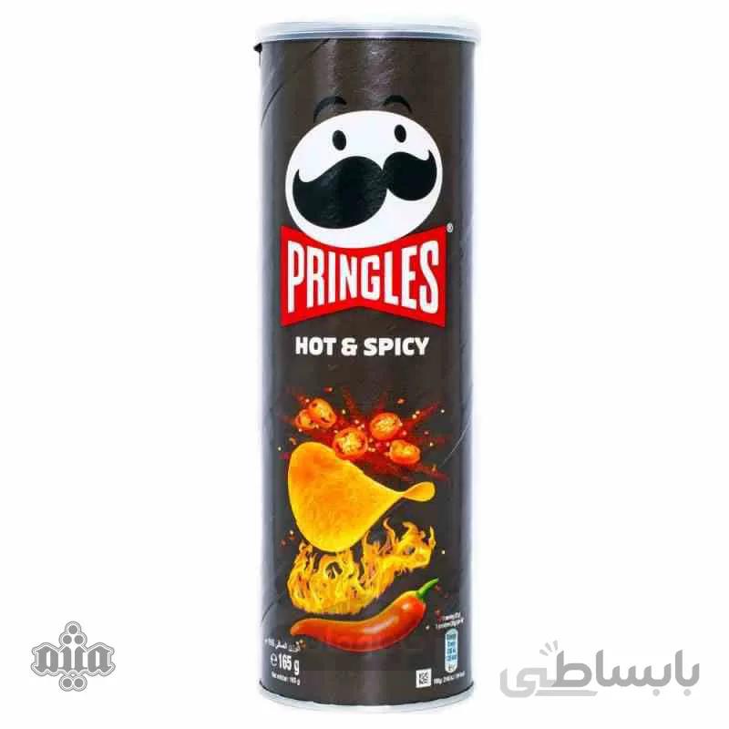 چیپس پرینگلس اسپایسی و تند