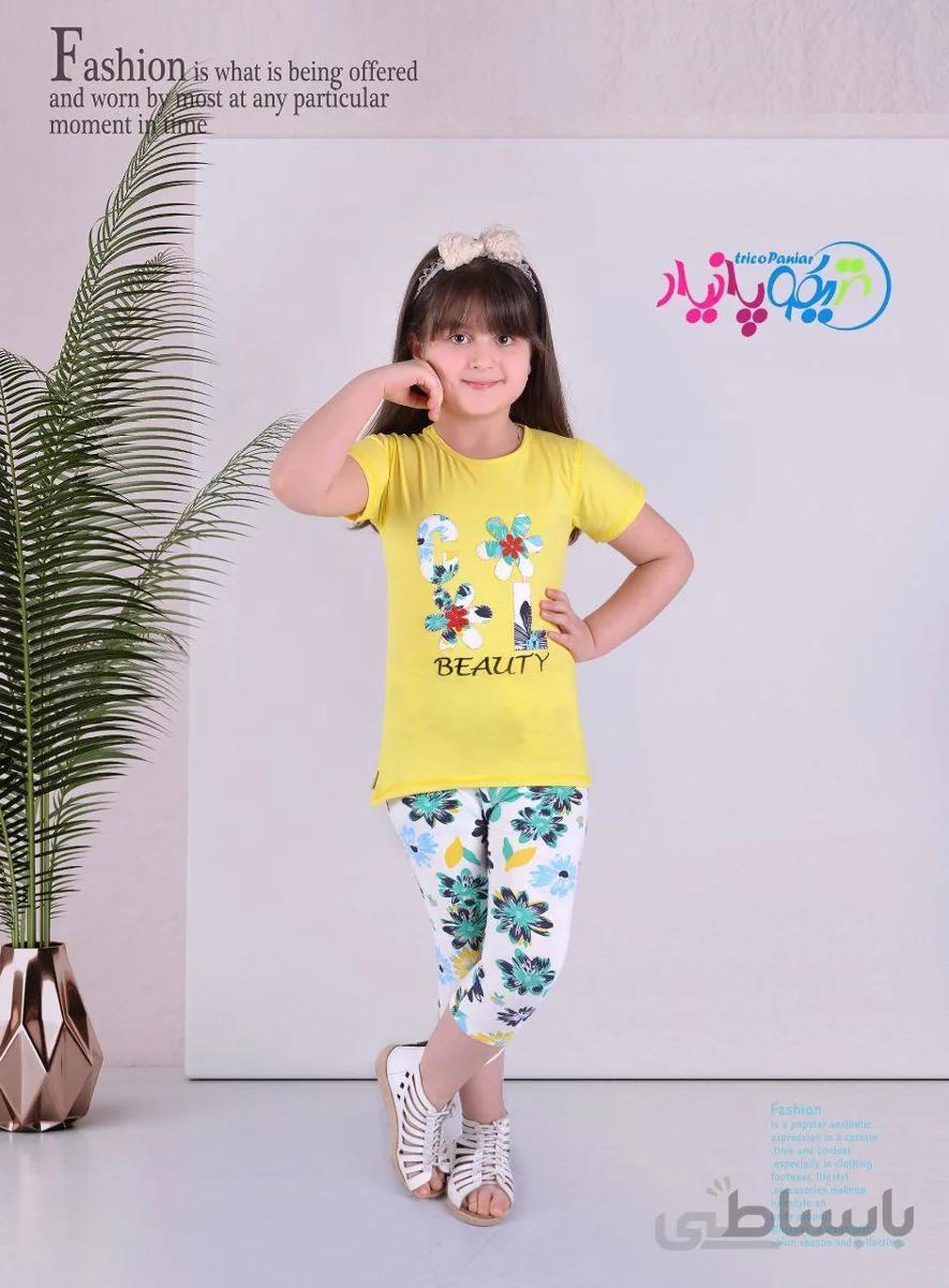 تیشرت و شلورک پنبه لاکرا(حداقل تعداد خرید 8 عدد)