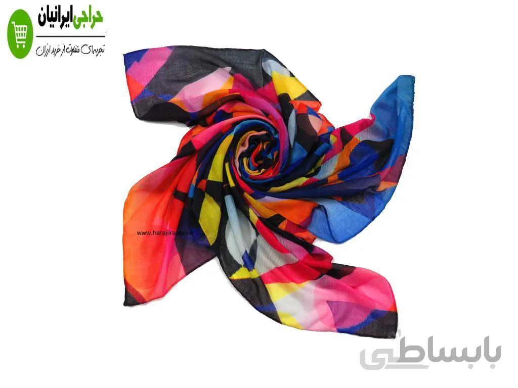 روسری نخی دست دوز کد 113