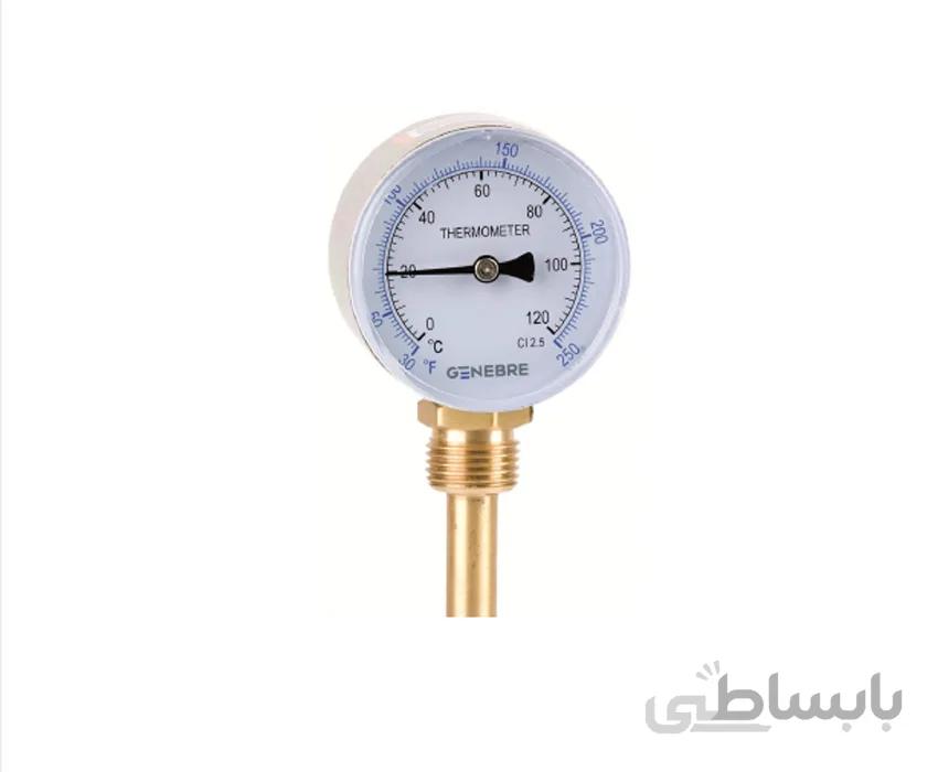 گیج دما بی متال 1/2 اینچ خنبره مدل 120 8035