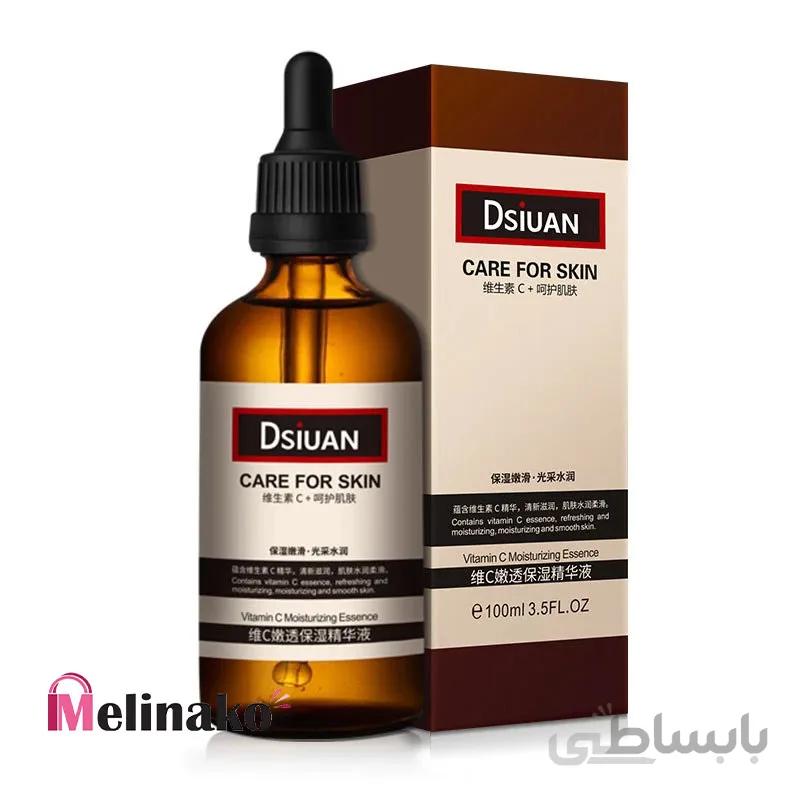 سرم صورت ویتامین c دسیوان حجم 100میلی مدل SERUM DSU WHITE SKIN