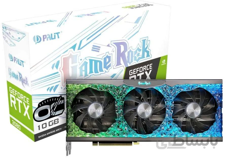 گرافیک Palit RTX 3080 GameRock OC 10GB LHR
