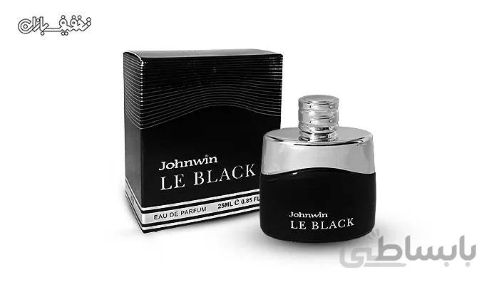 ادکلن مردانه Le Black حجم ۲۵m برند Johnwin جانوین با ۲۷% تخفیف