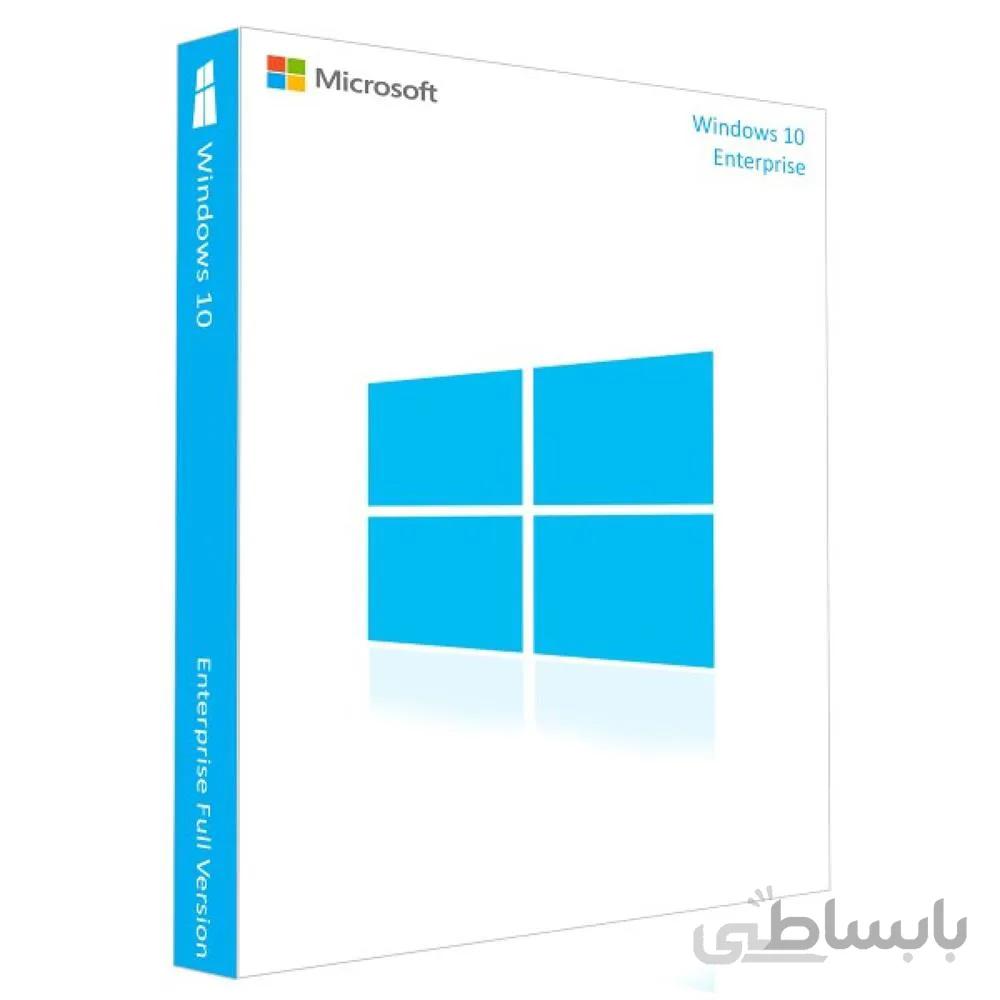 ویندوز10 (Microsoft Windows 10 Enterprise 32/64 Bit (Activation Card ا (Microsoft Windows 10 Enterprise 32/64 Bit (Activation Card