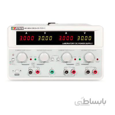منبع تغذیه دوبل متغیر 30 ولت 3 آمپر ماتریکس MPS-3003H-3