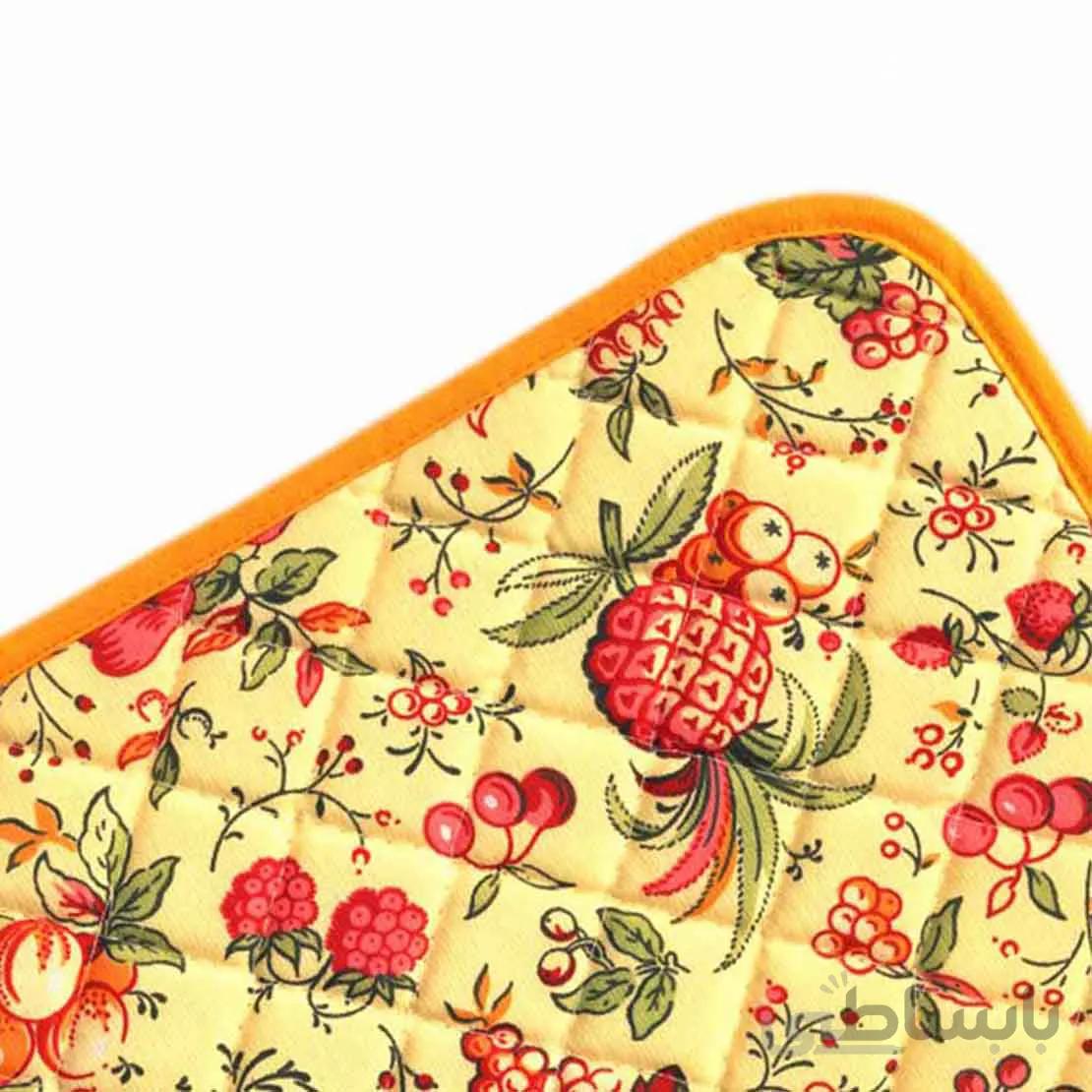 کنارسینکی (نم گیر ظروف) رزین تاژ طرح تمشک چاپی