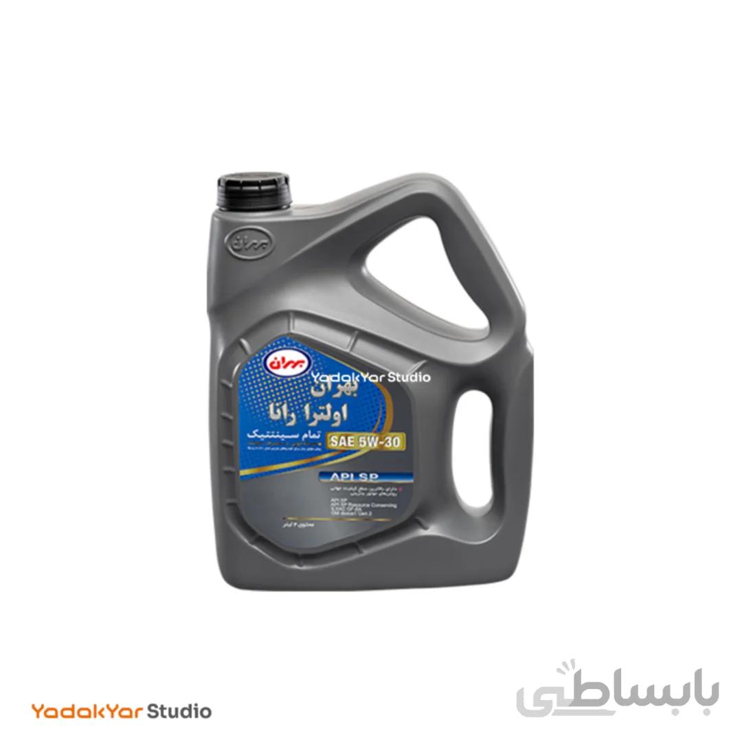روغن موتور بهران اولترا رانا 5W30 چهار 4 لیتری SP تمام سینتتیک