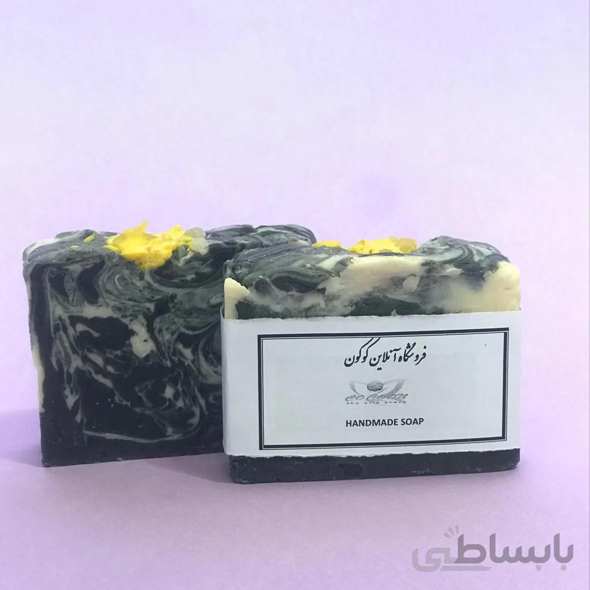 صابون ابریشم زغال اکتیو