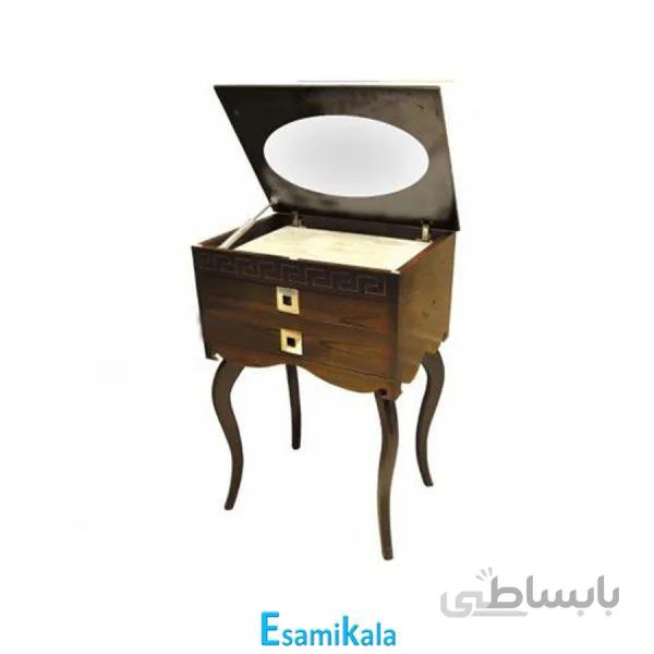 کنسول پایه دار چوبی مخصوص قاشق و چنگال