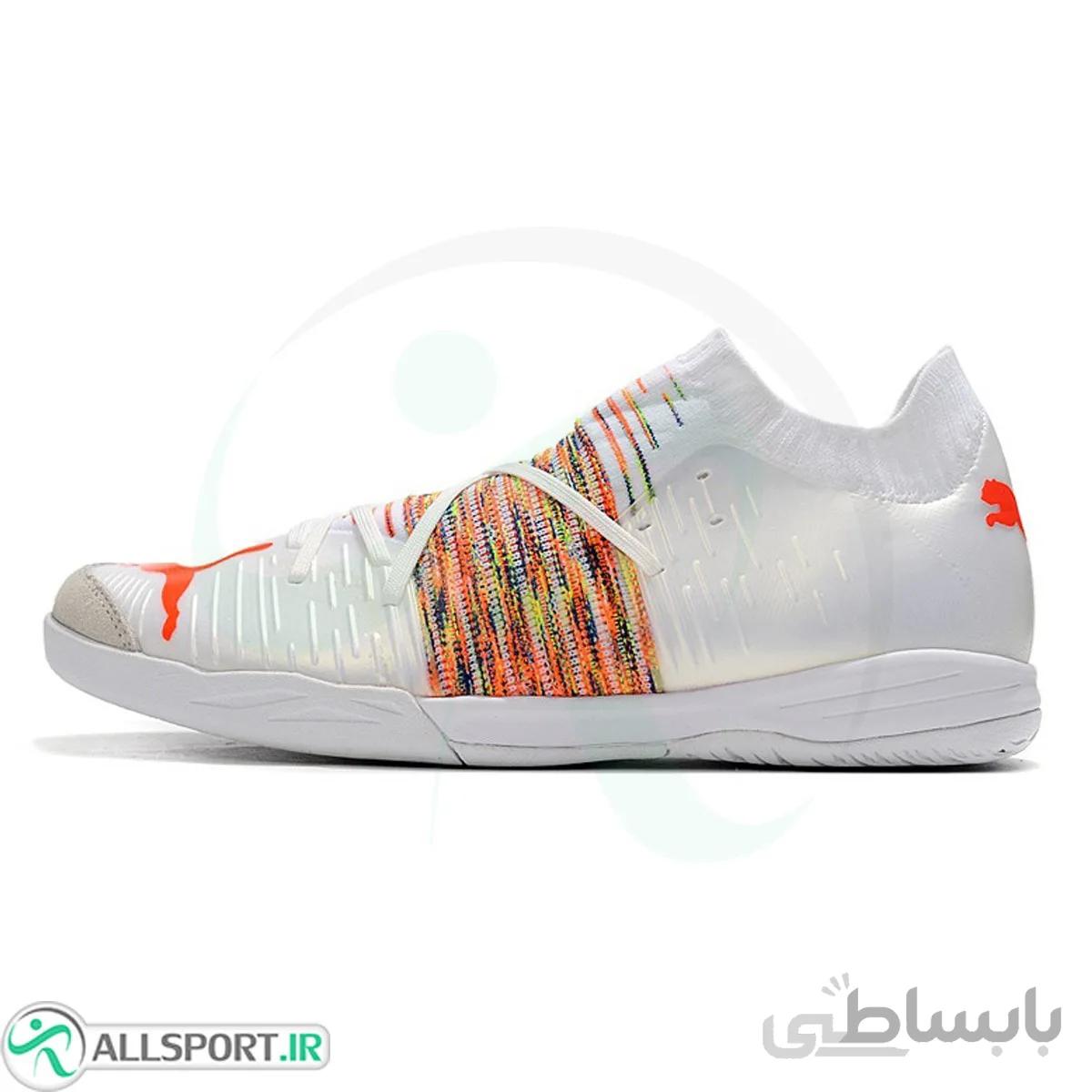 کفش فوتسال پوما فیوچر طرح اصلی Puma Future Z 1.1 IC White