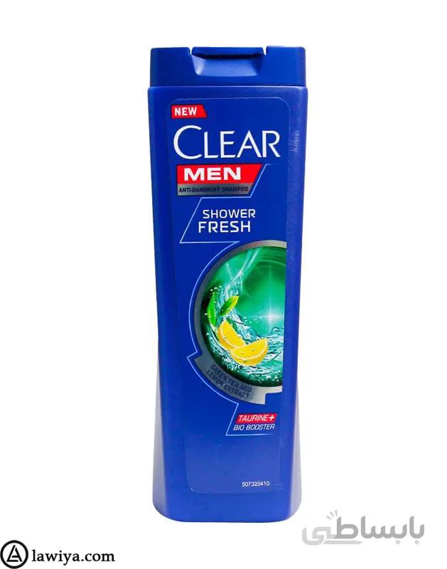 شامپو ضد شوره آقایان کلیر مدل Shower Fresh حجم 400 میلی لیتر