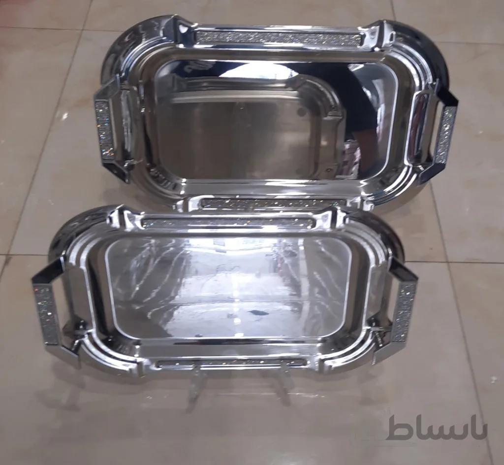 سینی استیل 110 (2 عددی)