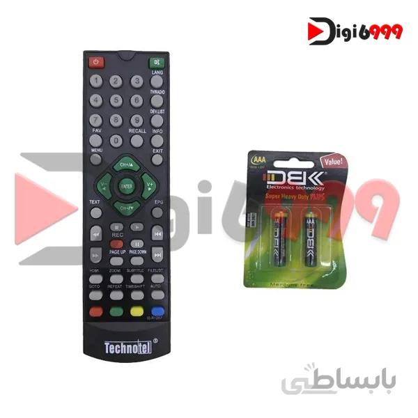 ریموت کنترل تکنو تل مدل ۱۵۵۳