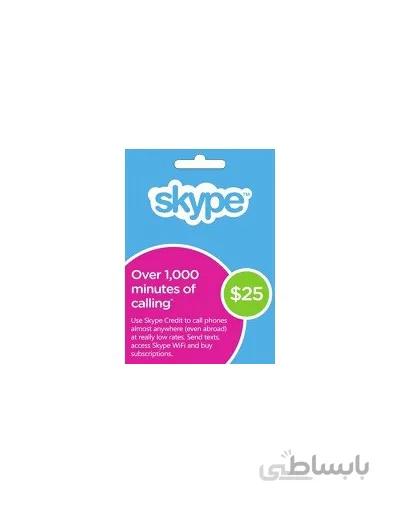 Skype $25
