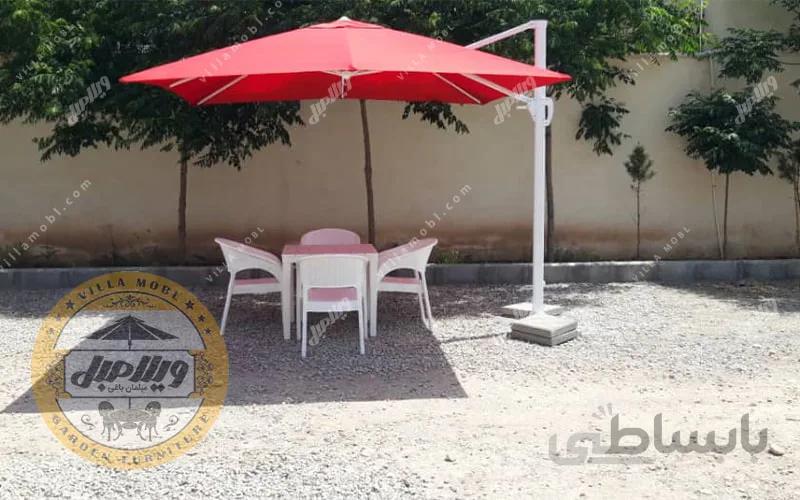 چتر و سایبان پایه کنار مدل دانیتا