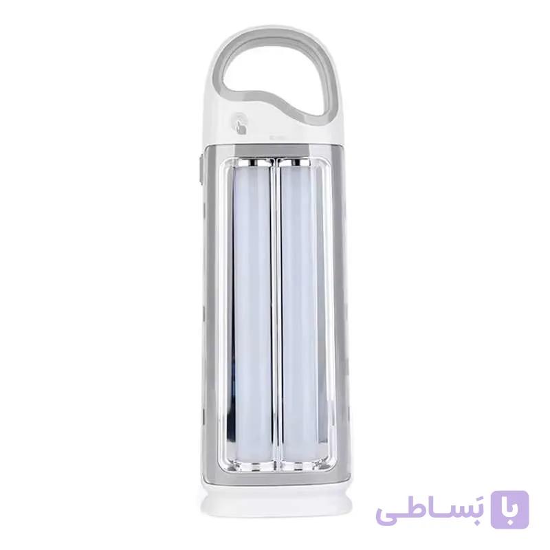 چراغ اضطراری مدل شارژی کد WD-857 با نور مهتابی