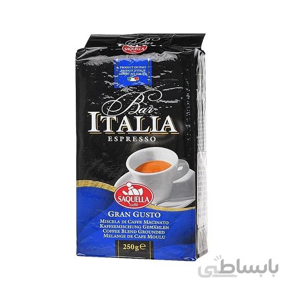 قهوه اسپرسو ایتالیا italia مدل Gran Gusto