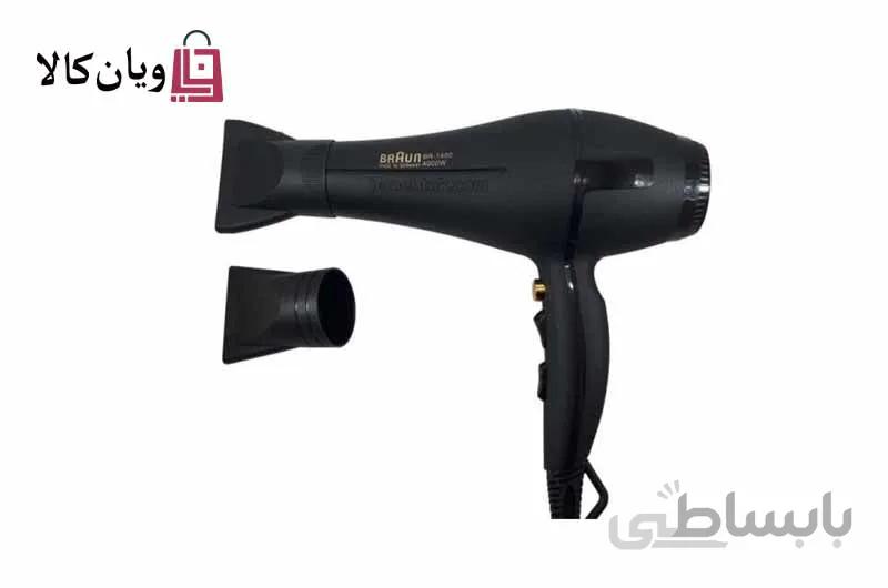 سشوار حرفه ای دو موتورە براون 1460 BRAUN