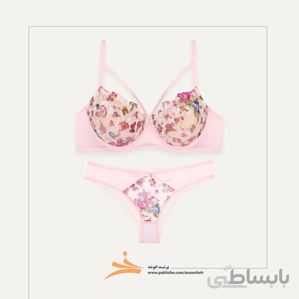 ست شورت و سوتین زنانه انوشه کد 550