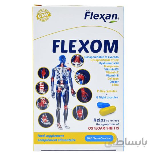 کپسول فلکسوم فیشر فلکسان ا Flexom Fisher Flexan