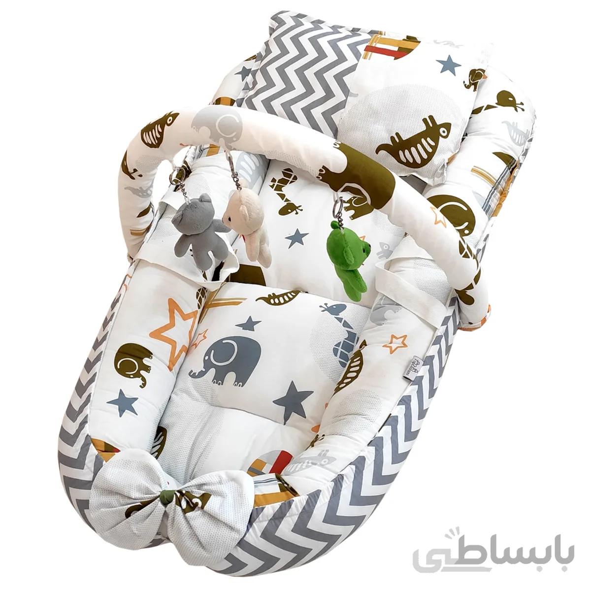 تشک لبه دار پلی جیم نوزاد مدل TDL21007
