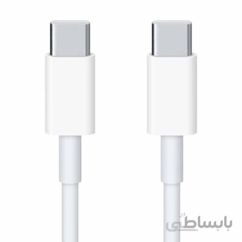 کابل شارژ USB-C به USB-C اپل- ۱ متری