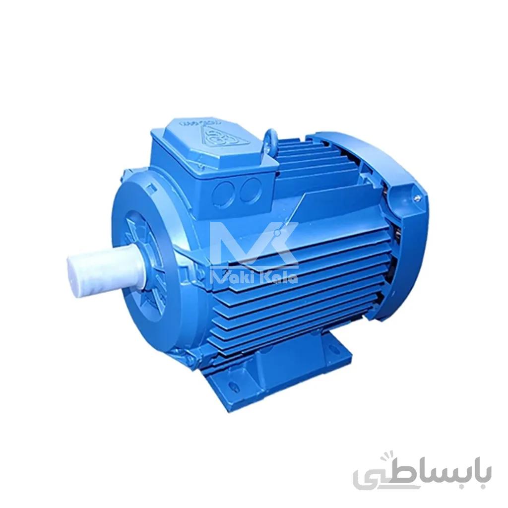 الکتروموتور سه فاز تک دور 7.5 اسب 5.5 کیلو وات با فریم آلومینیومی موتوژن ا Motogen 3 phase Electric Motor 7.5 HP 5.5 KW