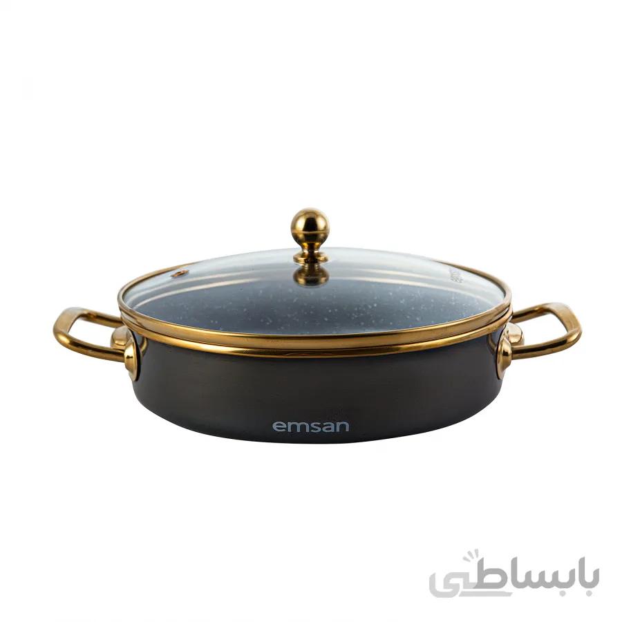 تابه Emsan مدل 60015010804 رنگ مشکی