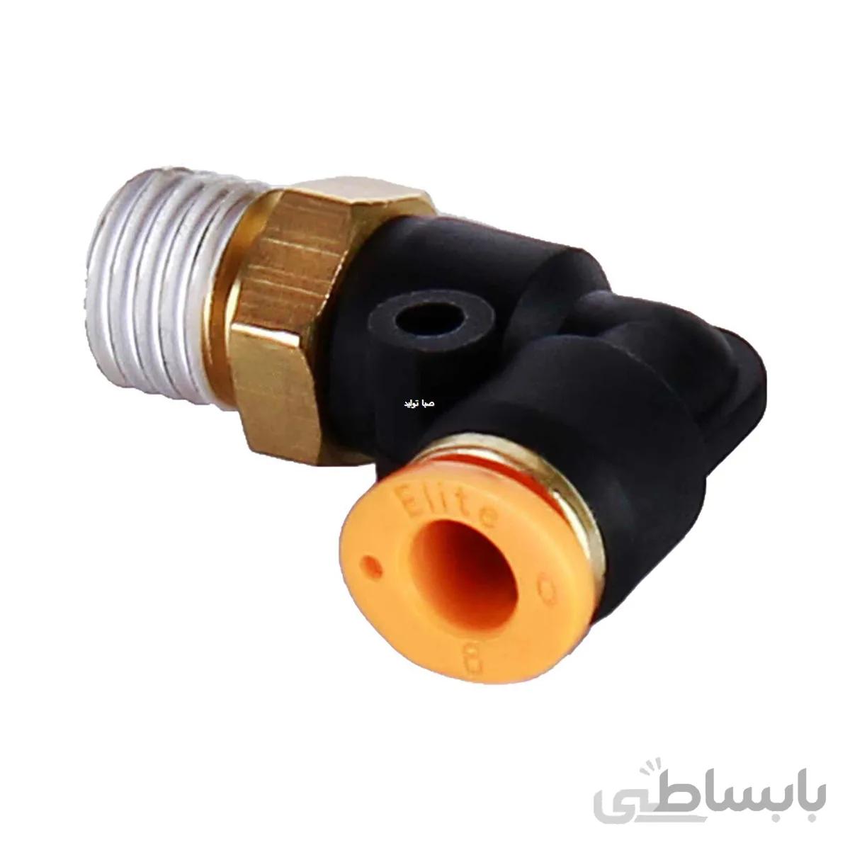 اتصال زانویی 1/2 به 8 پنوماتیک