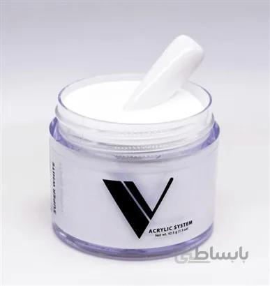 پودر سفید کاشت ناخن 50 گرم برند وی Super White ا شناسه کالا: 1360